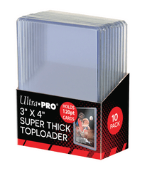 Super thick Toploader 120pt (10 Pack)